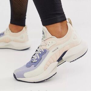 REEBOK Sole Fury 00 Road Running Shoe Alabaster/Buff/Denim Dust Women's Size 9.5